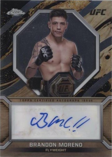 2024 Topps Chrome UFC - Brandon Moreno #MOC-BMO