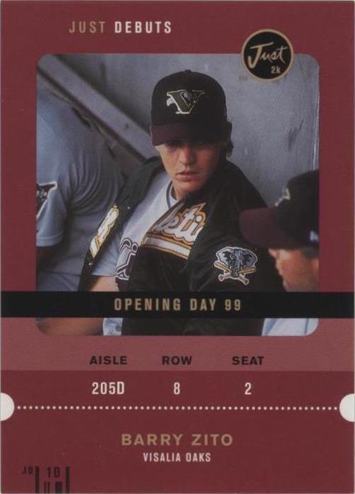 Just Minors 2000 - Barry Zito #JD10
