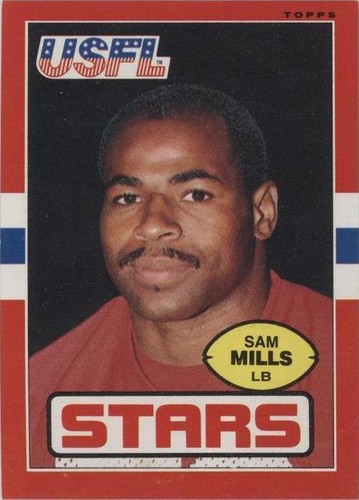 1985 Topps USFL Sam Mills #19