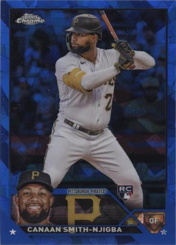 2023 Topps Chrome Update Series Sapphire Edition - Canaan Smith-Njigba #USCS187