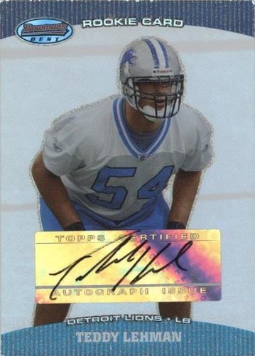 2004 Bowman's Best Teddy Lehman #183