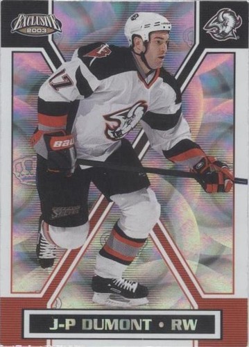 2002-03 Pacific Exclusive - J.P. Dumont #18