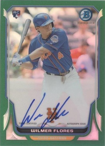 2014 Bowman - Wilmer Flores #BCAR-WF