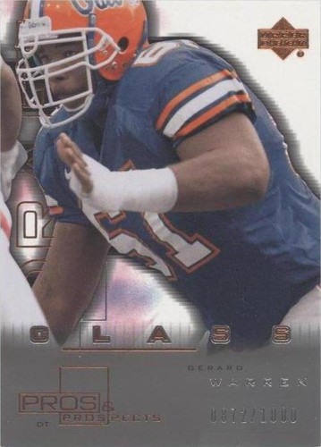 2001 Upper Deck Pros & Prospects Gerard Warren #138
