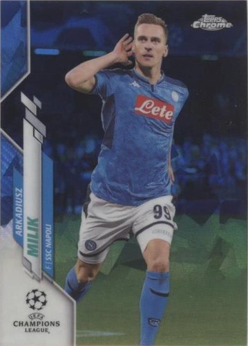 2019-20 Topps Chrome UCL Sapphire Edition Arkadiusz Milik #29