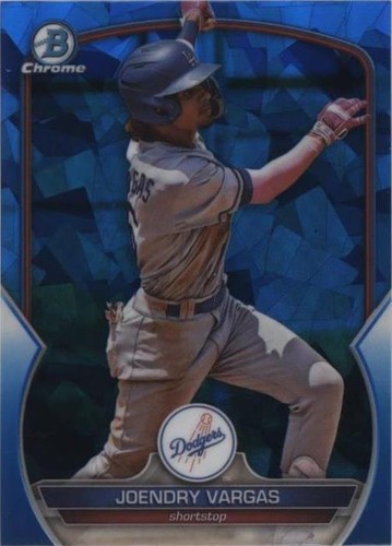 2023 Bowman Chrome Draft Sapphire Edition - Joendry Vargas #BDC-74