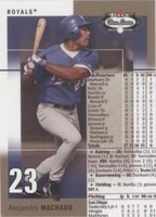 2003 Fleer Box Score - Alejandro Machado #118
