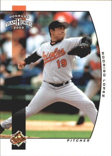 2005 Donruss Team Heroes - Rodrigo Lopez #50