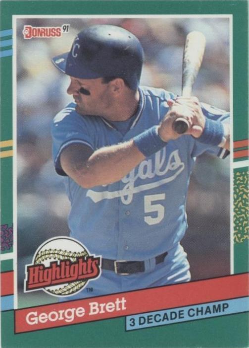 Donruss 1991 - George Brett #BC-19