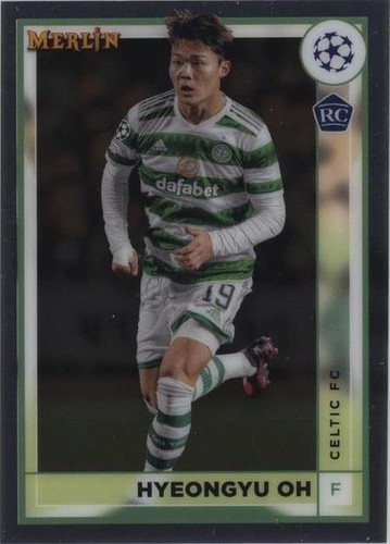 2022-23 Topps Merlin UEFA Club Competitions Hyeongyu Oh #36