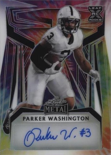 2023 Leaf Metal Parker Washington #BA-PW1