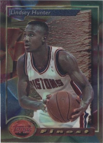 1993-94 Topps Finest - Lindsey Hunter #184