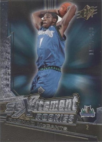 2005-06 SPx - Rashad McCants #XCR5