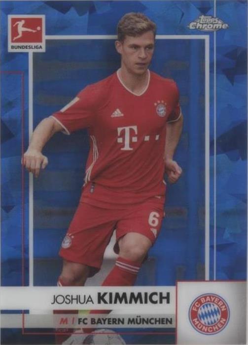 2020-21 Topps Chrome Bundesliga Sapphire Edition Joshua Kimmich #83