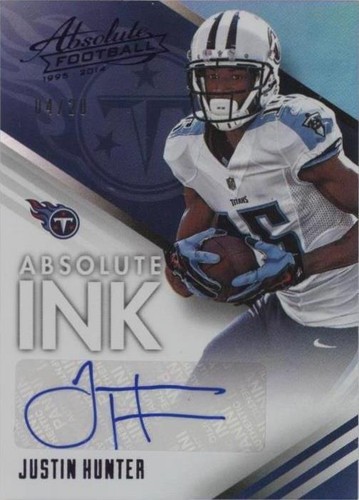 2014 Panini Absolute Justin Hunter #AB-JH