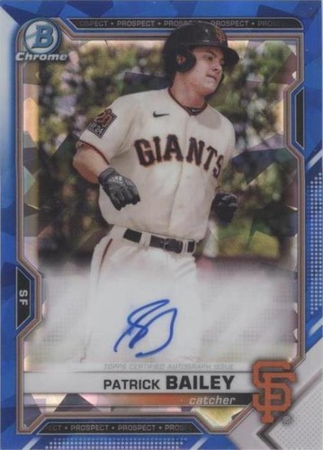 2021 Bowman Sapphire Edition - Patrick Bailey #BSPA-PB