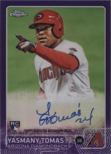 2015 Topps Chrome - Yasmany Tomas #AR-YT