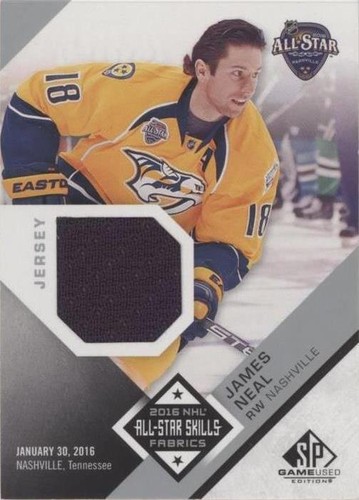 2016-17 SP Game Used - James Neal #AS-JN