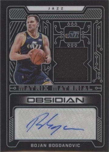2021-22 Panini Obsidian - Bojan Bogdanovic #MMA-BOJ