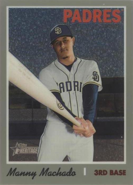 2019 Topps Heritage High Number - Manny Machado #THC-520