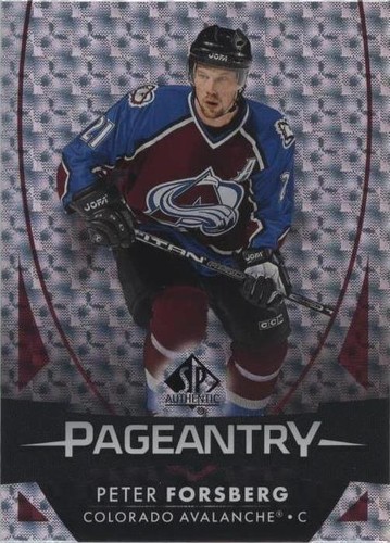 2023-24 Sp Authentic - Peter Forsberg #P-51