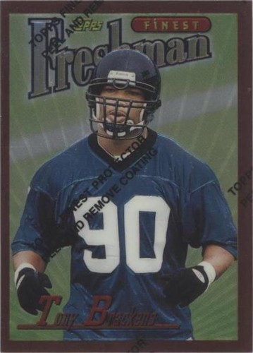 1996 Topps Finest Tony Brackens #347
