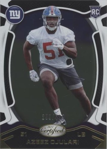 2021 Panini Certified Azeez Ojulari #161