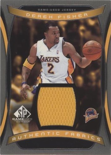 2004-05 SP Game Used - Derek Fisher #AF-DF