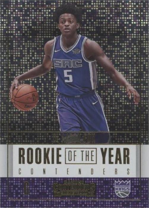 2017-18 Panini Contenders - De'Aaron Fox #5 for sale | eBay