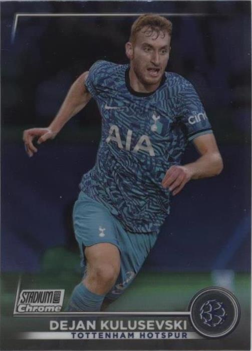 2022-23 Topps Stadium Club Chrome UEFA Club Competitions Dejan Kulusevski #98