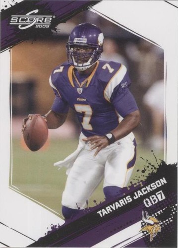 2009 Score Tarvaris Jackson #169