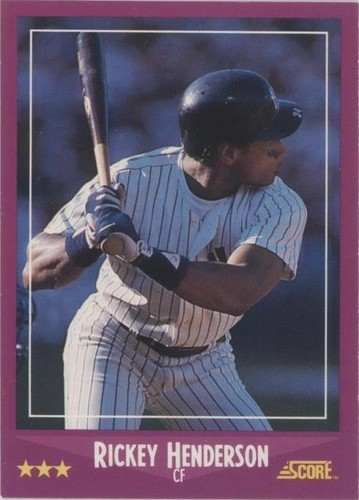 1988 Score - Rickey Henderson #13