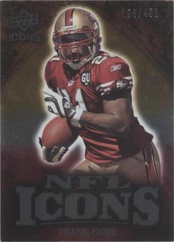 2009 Upper Deck Icons Frank Gore #IC-FG