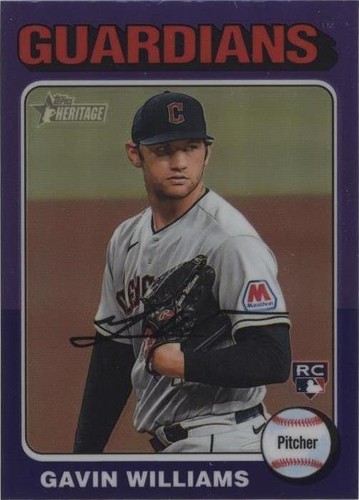 2024 Topps Heritage - Gavin Williams #489