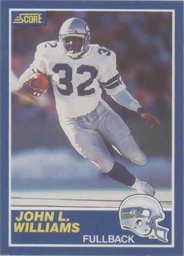 1989 Score John L. Williams #76