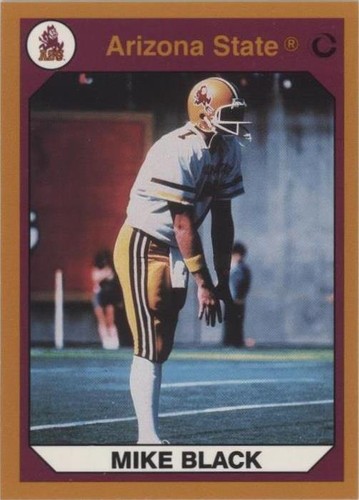 1990 Collegiate Collection Arizona State Sun Devils Mike Black #81