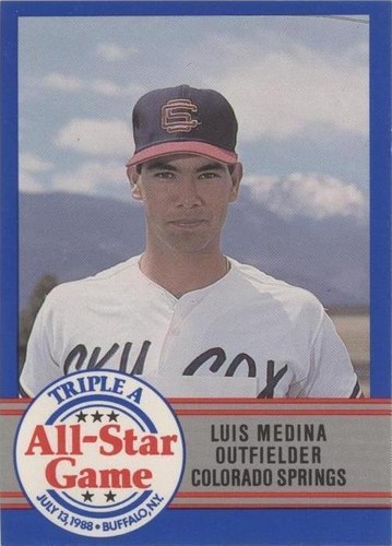 1988 ProCards Triple A All-Star Game - Luis Medina #AAA-8