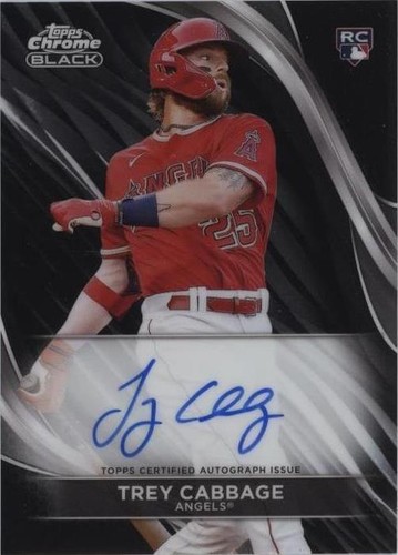 2024 Topps Chrome Black - Trey Cabbage #CBA-TC