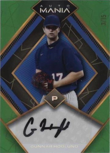 2023 Wild Card Auto Mania - Gunnar Hoglund #AM-D22