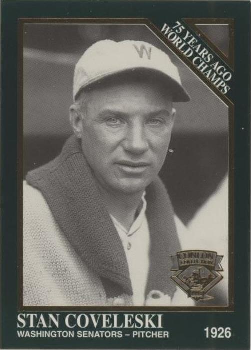 1995 Megacards The Sporting News Conlon Collection - Stan Coveleski #1362