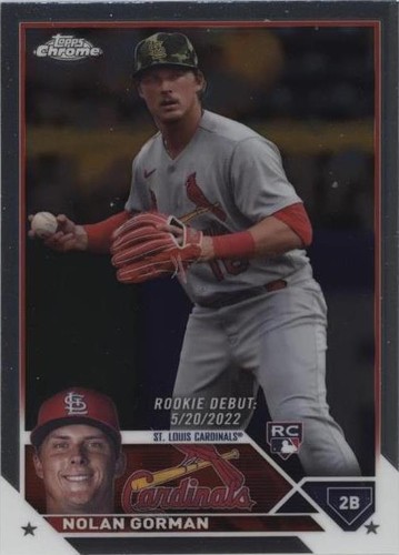 2023 Topps Chrome Update Series - Nolan Gorman #USC145