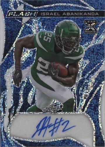 2023 Leaf Eclectic Israel Abanikanda #FA-IA1