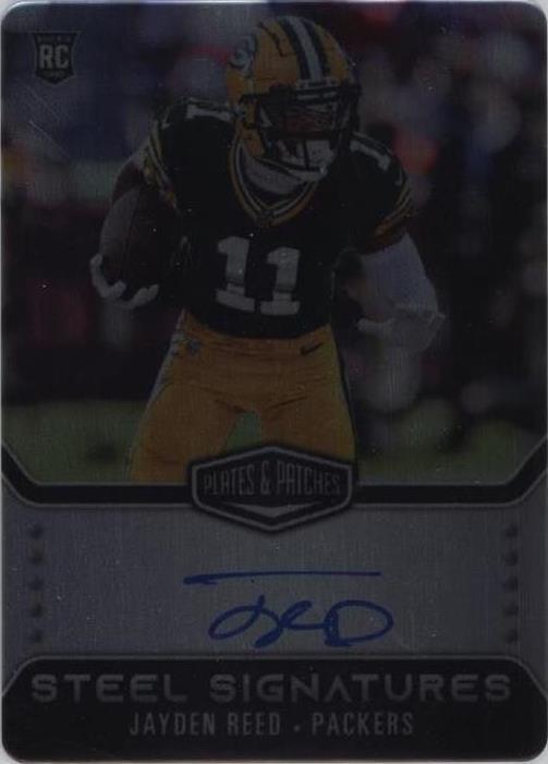 2023 Panini Plates & Patches Jayden Reed #RSSJRE