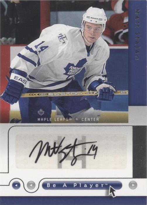 2005-06 Upper Deck Be a Player - Matt Stajan #MS