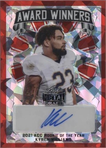 2022 Leaf Metal Draft Kyren Williams #AW-KW2