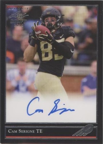 2018 Leaf Ultimate Draft Cam Serigne #BG-CS2