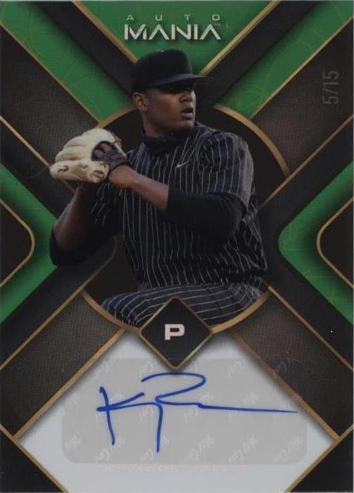 2023 Wild Card Auto Mania - Kumar Rocker #AM-TH42