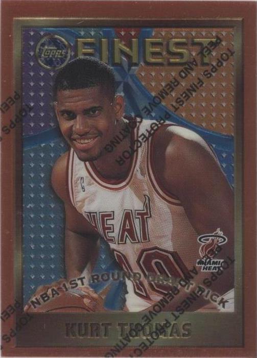 1995-96 Topps Finest - Kurt Thomas #120