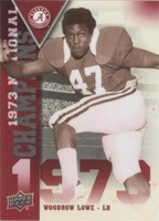 2012 Upper Deck University of Alabama Woodrow Lowe #NC-WL