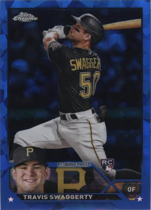 2023 Topps Chrome Sapphire Edition - Travis Swaggerty #67